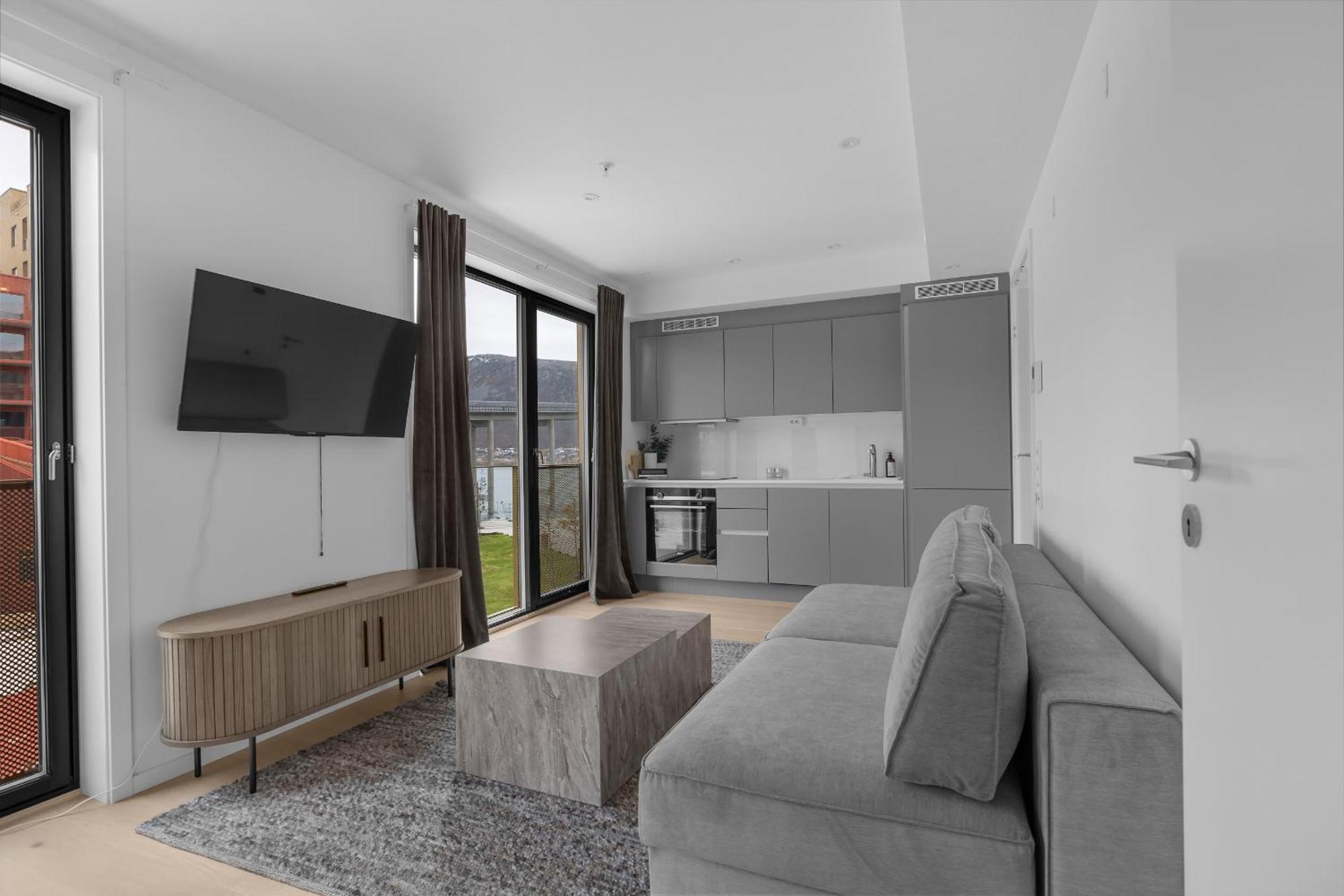 Apartment At The Docks Vervet, Fantastic Views Tromsø Exteriör bild